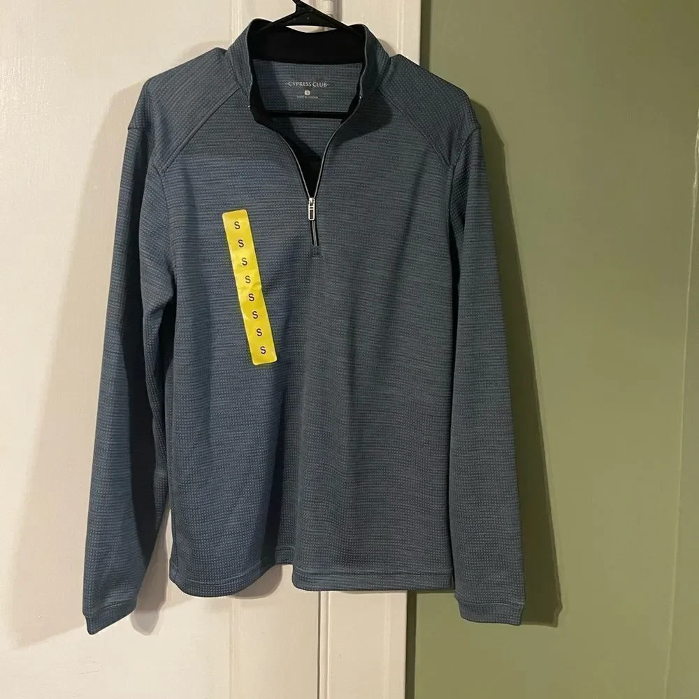 Men's Cypress Club Performance 1/4 Zip Pullover NWOT